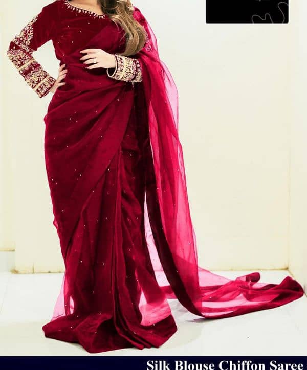 Stiched Maxi & Saree 0