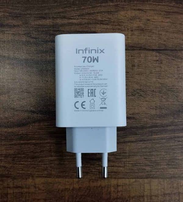 infinix orignal charger require 70w 68w only read add plzzz 0