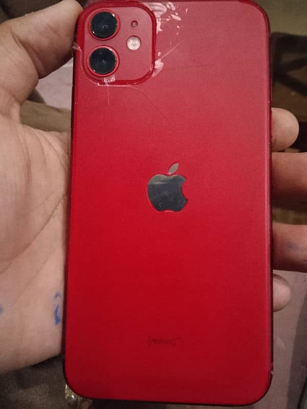 IPHONE 11 RED COLOUR 64GB JV MINOR BACK BREAK 0
