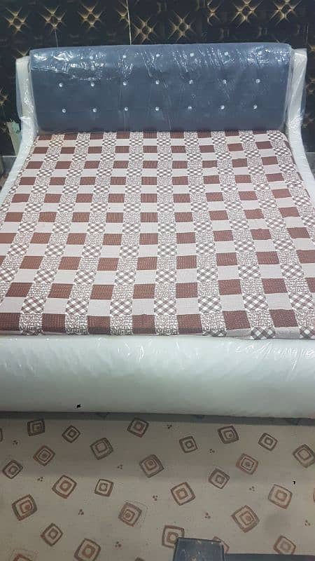 King Size Bed with dressing bartan wali almari glass tables 5