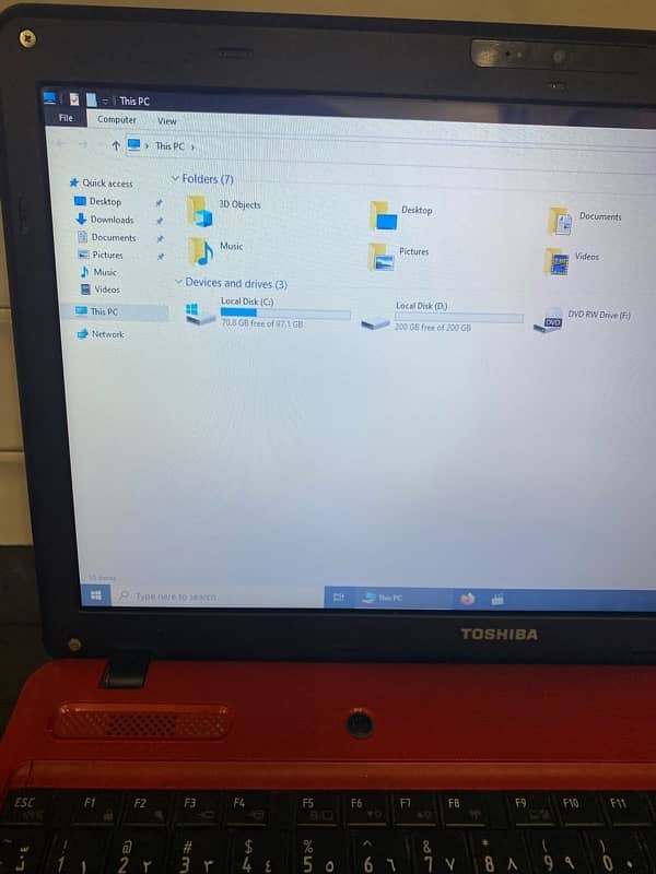 Laptop Toshiba 4