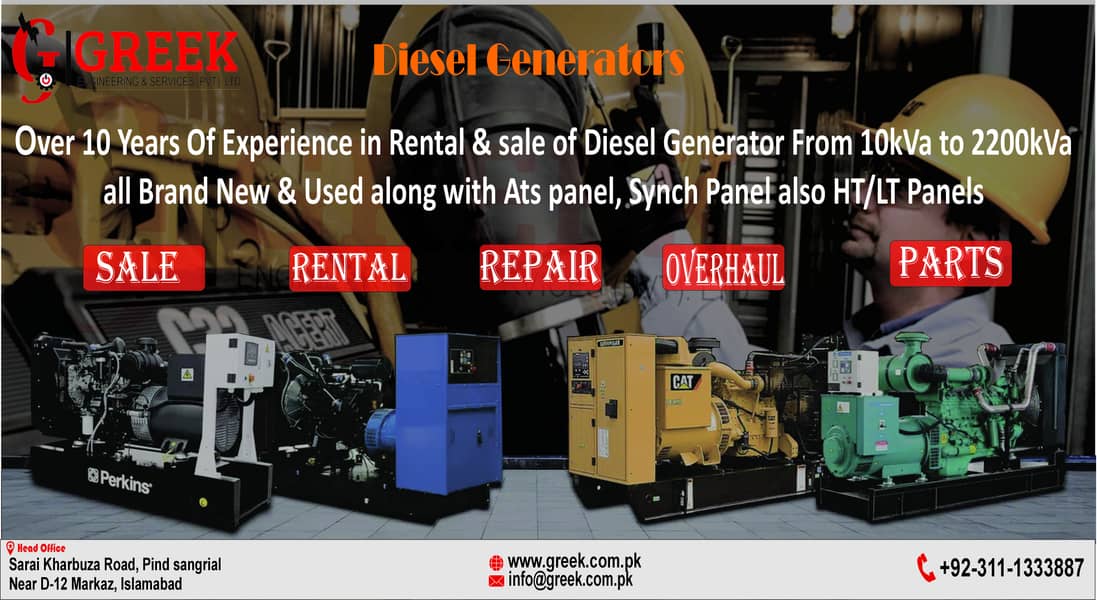 1000KVA GENERATORS ARE AVAILABLE 2