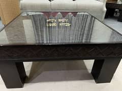 center table with side tables