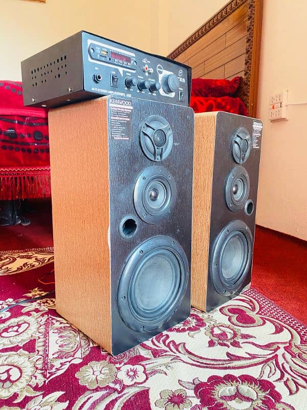 sapkar for sell 6inc dabal with amp 0