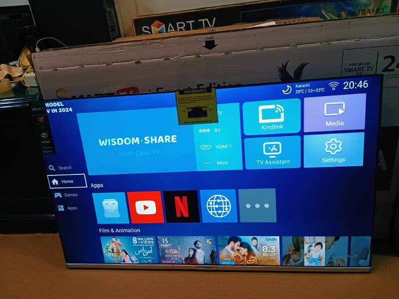 Samsung (48 inch) Google tv Android smart WiFi YouTube led tv 2025 5