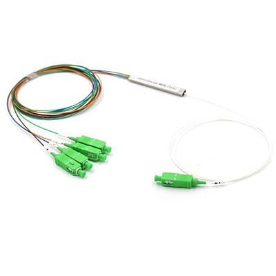 PLC SPLITTER 1x4 WITH CONNECTOR 0