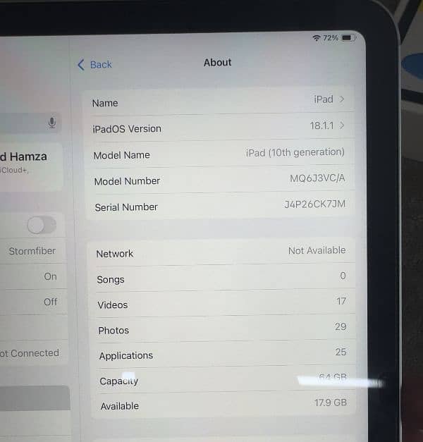 iPad 10th Generation 64GB 5