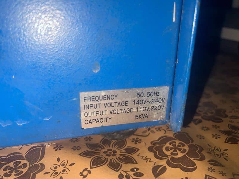 Stavol Automatic Voltage Regulator Stablizer SVC 5000 2