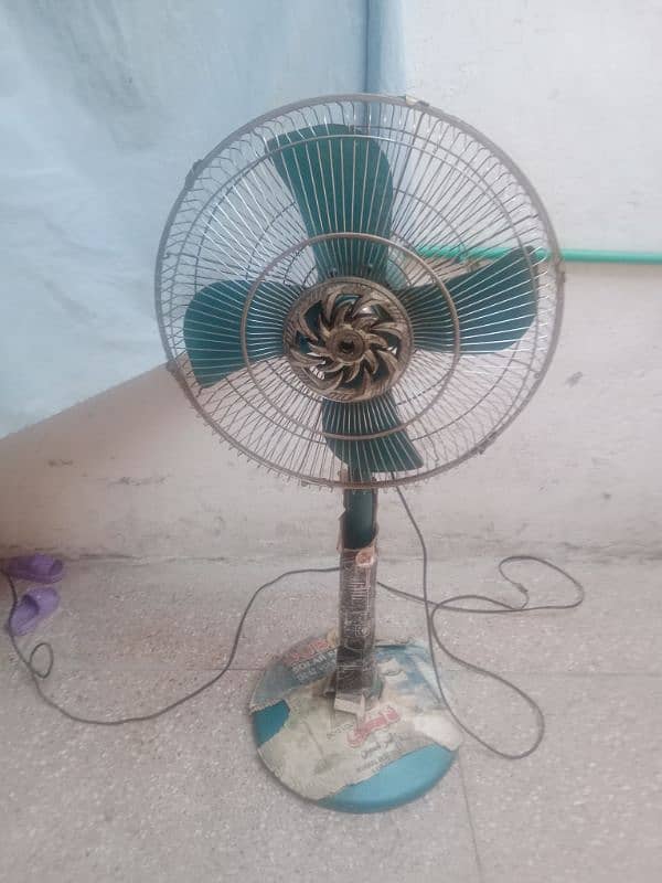 12 Volt Pedestal Fan with Battery Charger for Sale 0