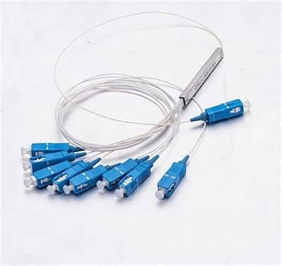 PLC SPLITTER SC-UPC 1x8 WITH CONNECTOR 0