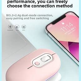 Wireless Bluetooth Mouse Portable Silent for Laptop PC Rechargeable G 2