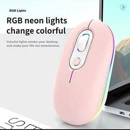 Wireless Bluetooth Mouse Portable Silent for Laptop PC Rechargeable G 5