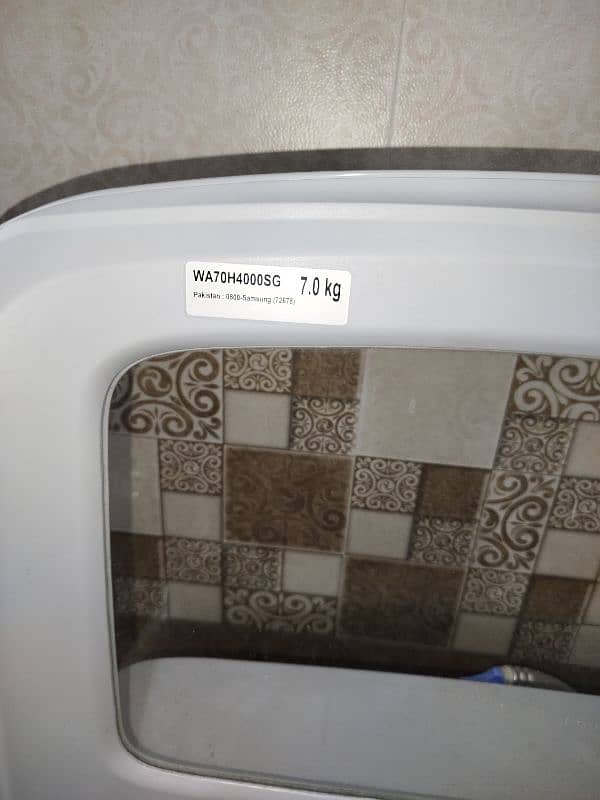 Samsung 7Kg Top Load Fully Automatic Washing Machine within Warranty 3