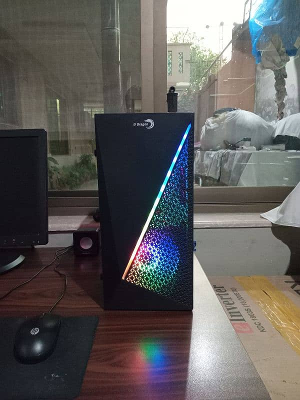 EDragon Saphira RGB PC Casing with RGB Fans Only casing 4
