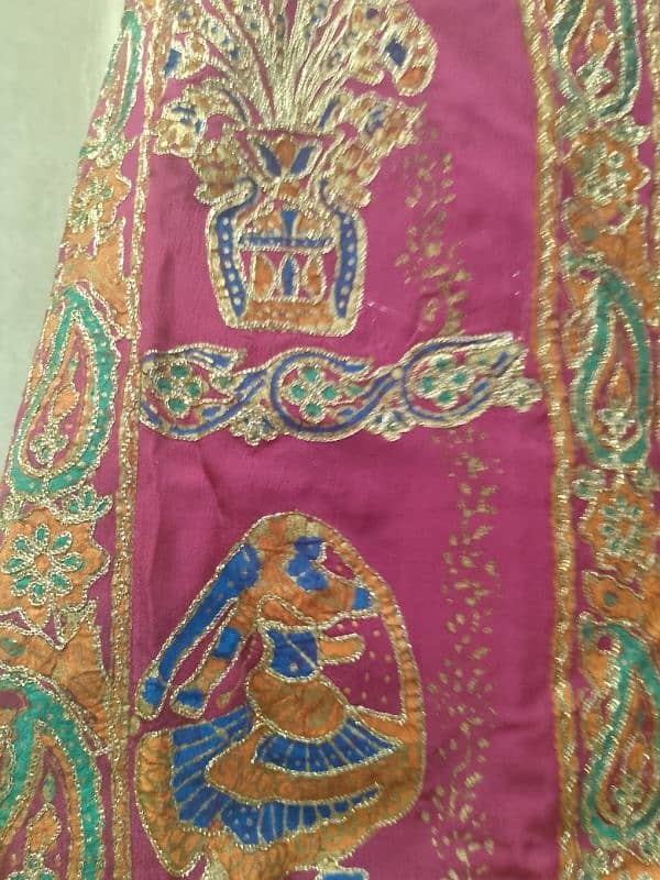 lehnga choli with gown and dupata. used only one time. 0