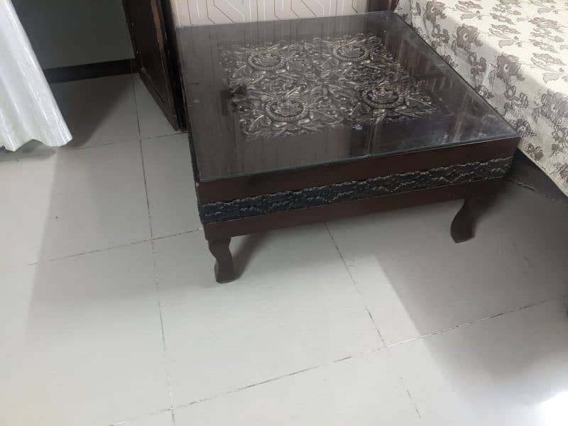 dining table sofa set and center table 4
