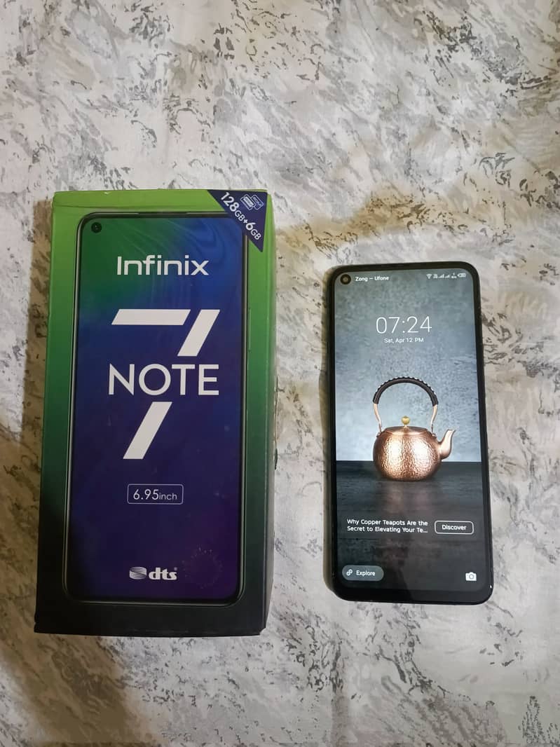 Outclass condition Infinix Note 7 0