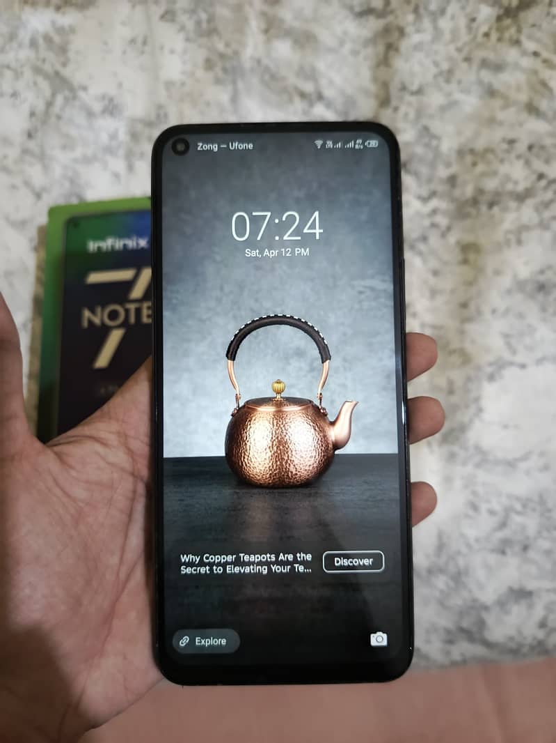 Outclass condition Infinix Note 7 3