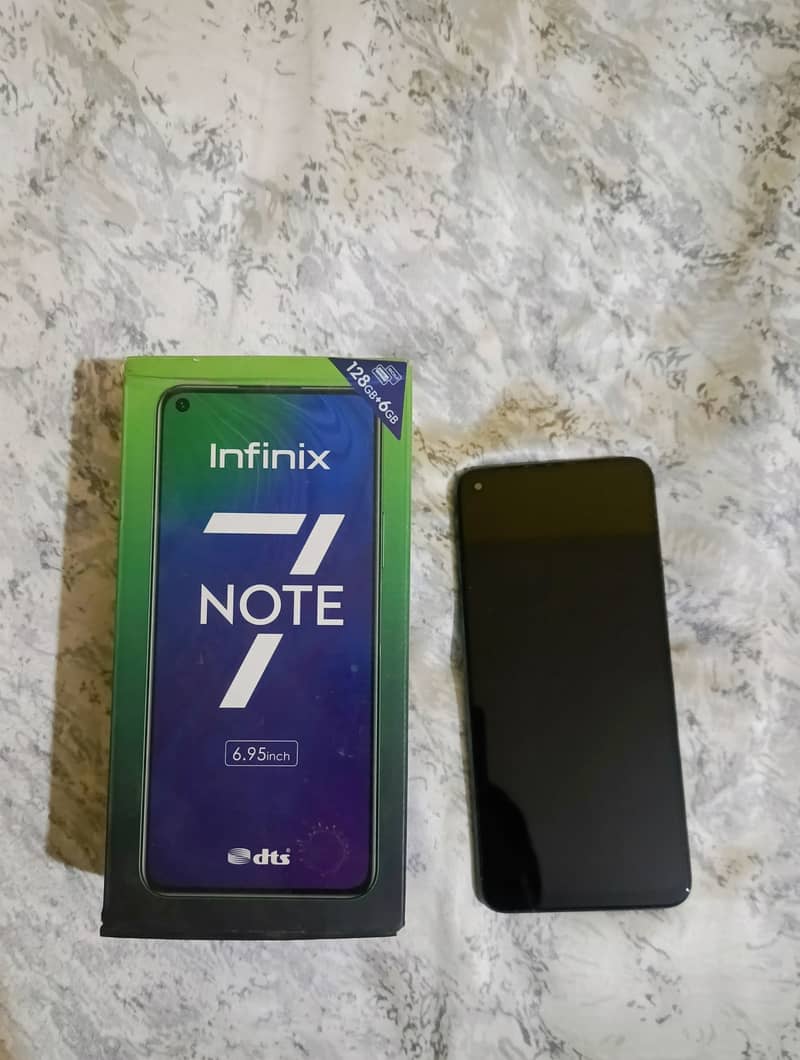 Outclass condition Infinix Note 7 5