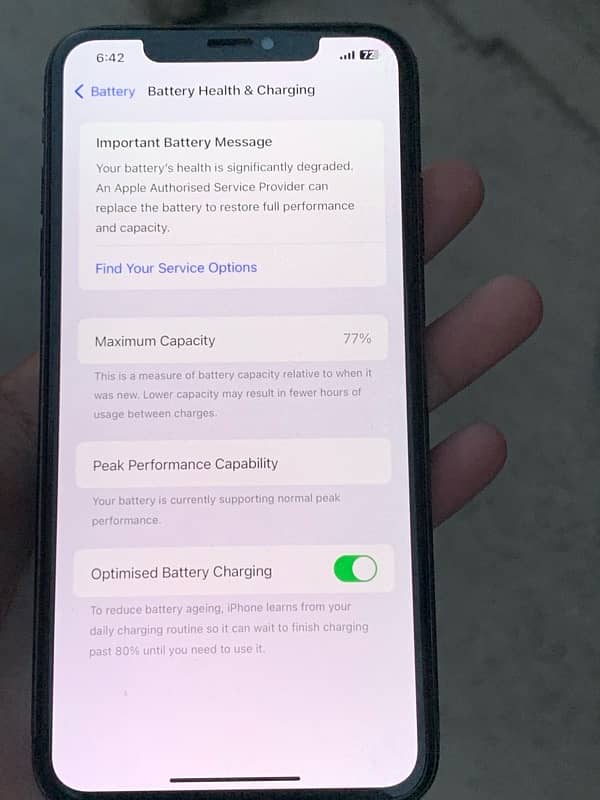 Iphone Xs Max 512 gb non pta Factory unlock 6