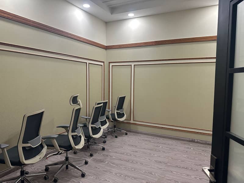 1000 Sq Yards Ground Floor Portion Near Shahrah E Faisal For Commercial Use With Huge Car Parking Area 5