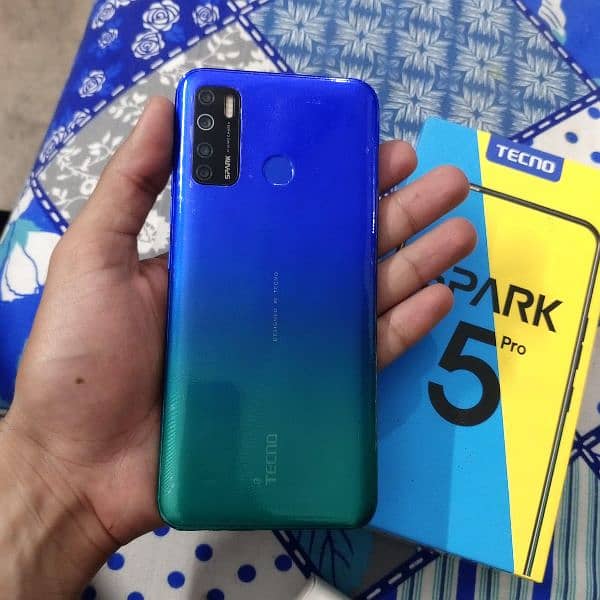 Tecno spark 5 pro lush condition 3