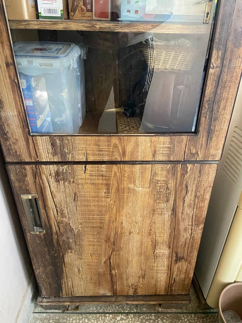 Tall Single Unit Cupboard Bookshelf 1