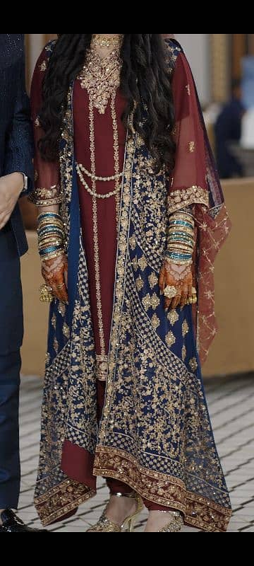 party wear dress with fancy coat 1