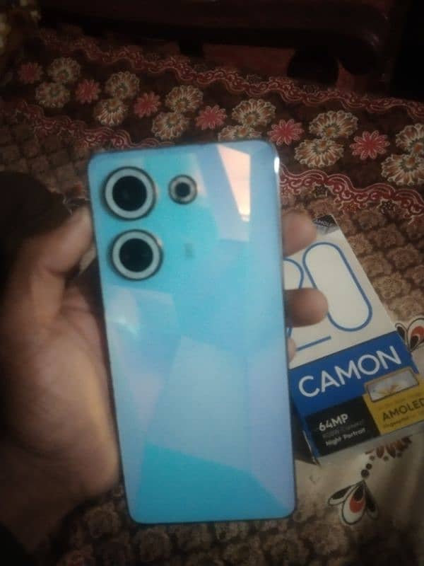 tecno cammo 20 8+8 256 with box 0