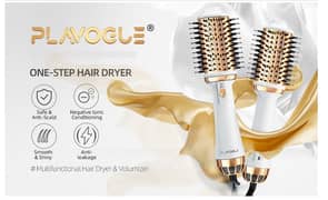 One Step Dryer Volumizer Straightener Ionic Hot Air Blow Out Brush