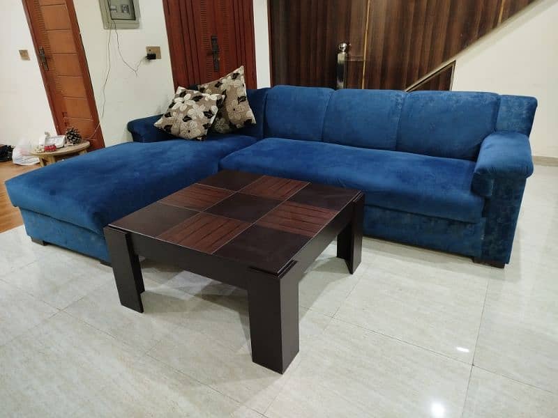 l shape sofa good in condition 3