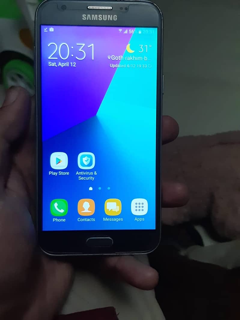 Samsung j3 emerge single sim new battery condition 10/10 pta approved 0