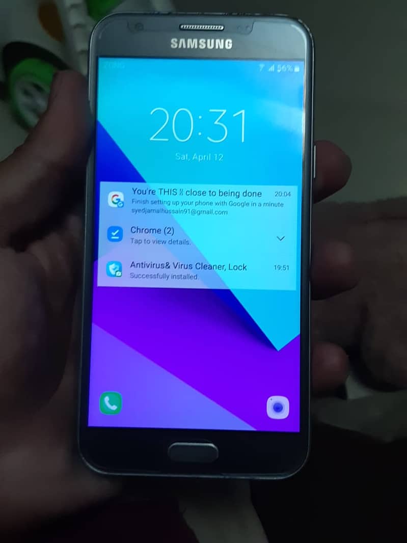 Samsung j3 emerge single sim new battery condition 10/10 pta approved 3