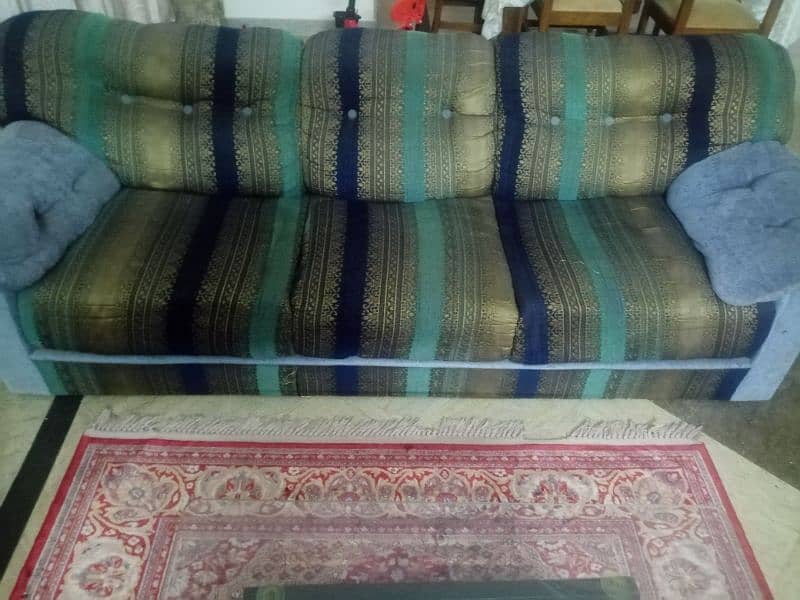 Sofa Set 3+2+1+1 Good Condition 0