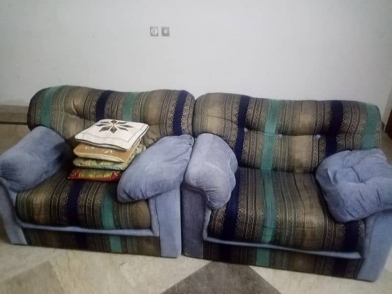 Sofa Set 3+2+1+1 Good Condition 2