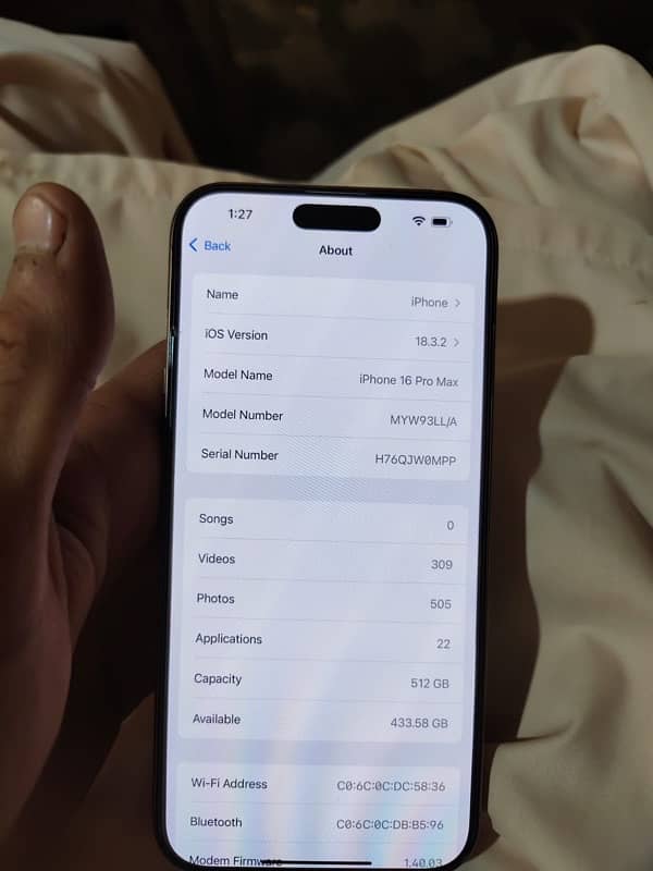 brand new iPhone 16 pro max 4