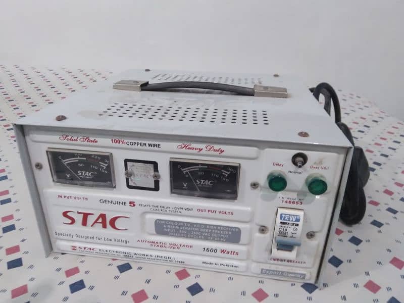 STAC STABILIZER 1600 WATT 3