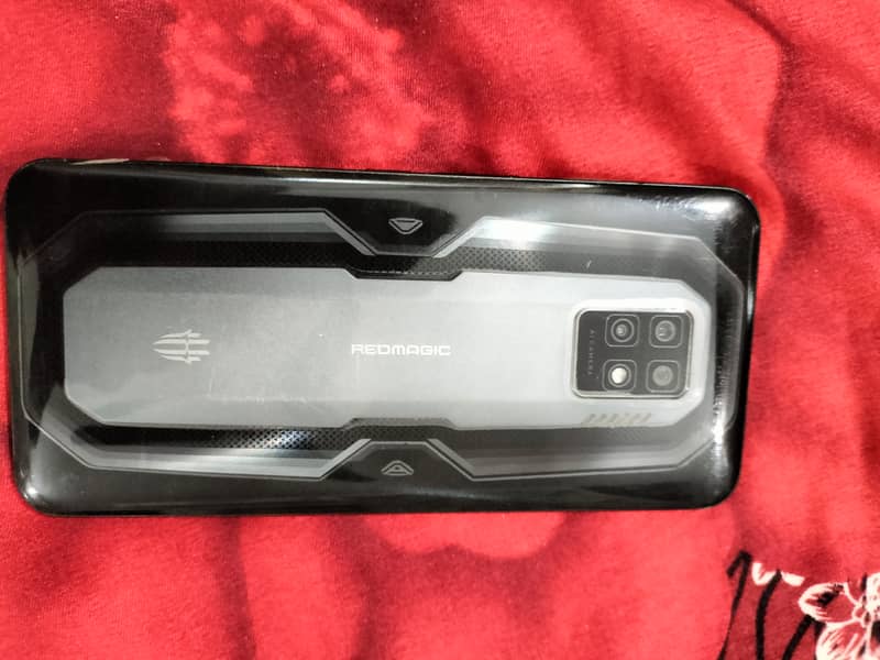 Red Magic 7 Pro Best Gaming Phone with trigger and cooling fan 1