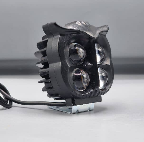 HJG 4 LENS BRIGHTEST OWL LIGHT FOR BIKE AND CAR 1
