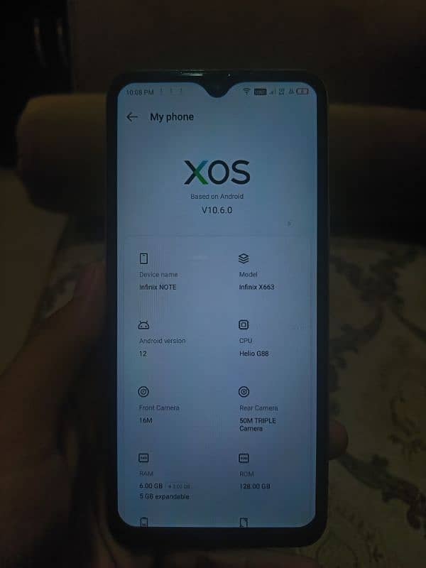infinix note 12 7
