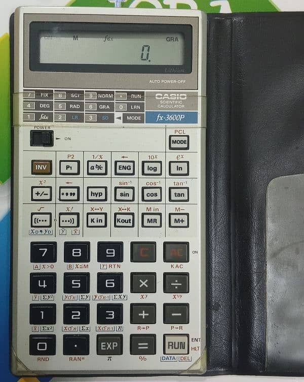 Casio fx-3600P 1