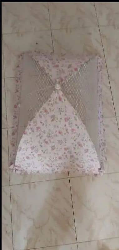 baby carry cot and mosquito Net 1