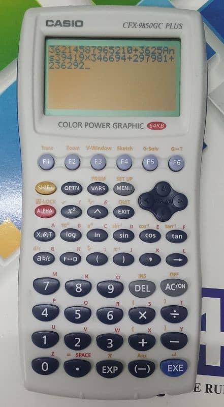 Casio CFX-9850GC PLUS 4