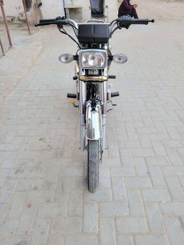 Honda CG 125 Gold Edition- Model 2024 Hyderabad Register complete file 3