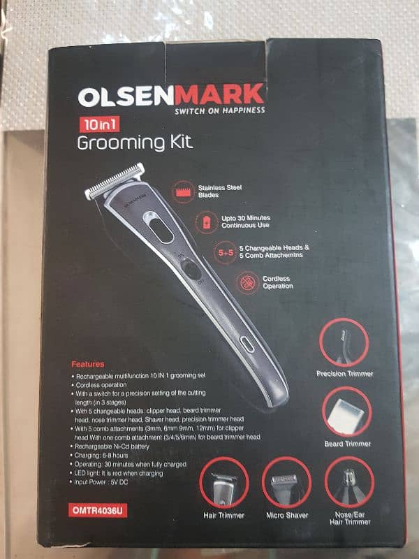 gromming kit 10 in 1 imported for sale 2