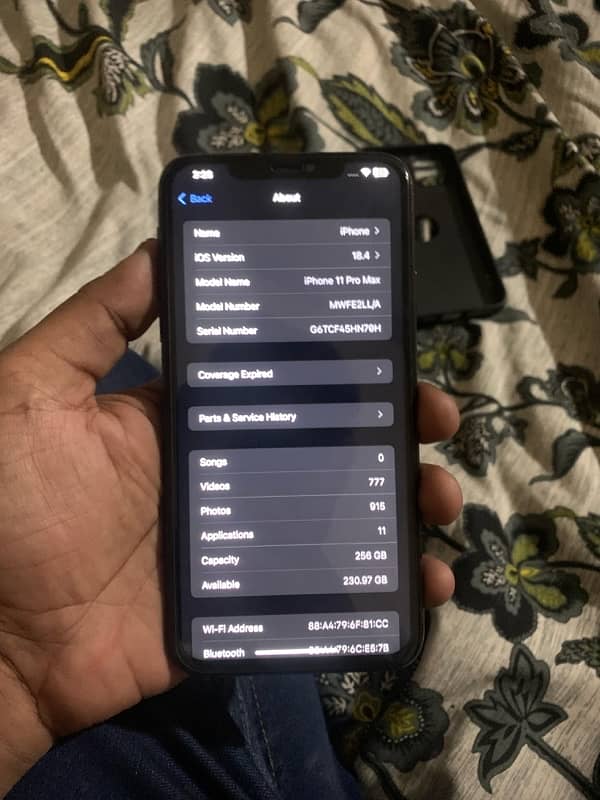 Iphone 11 Pro Max 256 GB JV 6