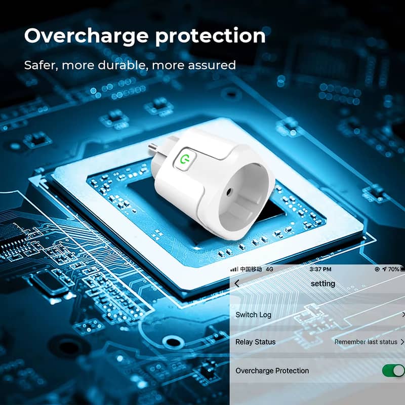 WiFi Smart Switch Light Switch, Compatible with Alexa/Google Home, 16