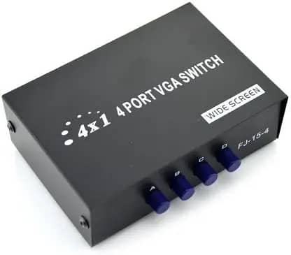 4 Port VGA Switch for 4 PC  to Share 1 Monitor for  projector/LCD/TV. 13