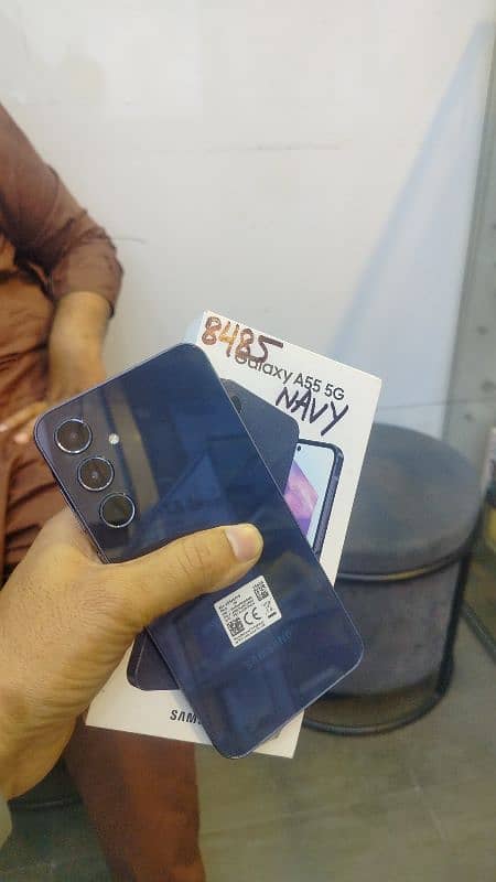 Galaxy Samsung A55 condition 10/10 8/256 9months warranty 1