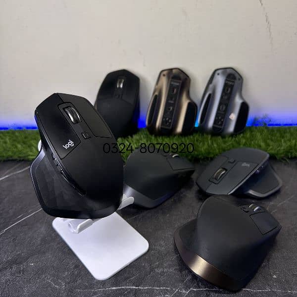 Logitech MX Master 2s Wireless mouse Bluetooth Rechargeable 3s MacBook 8
